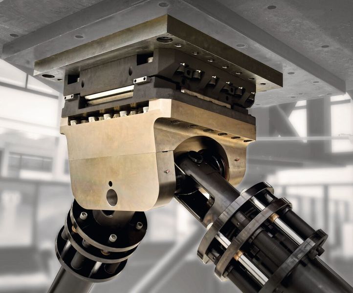 Beim Bewegungssystem Gen3 können etliche Verschleißteile im laufenden Betrieb instandgesetzt werden - ohne Ausbau des Aktuators.  (Moog)