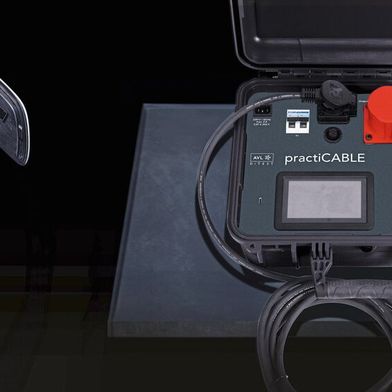 Aktuell gibt es noch nicht viele Anbieter von Prüfgeräten für Ladekabel auf dem Markt – einer davon ist AVL Ditest mit seinem Produkt Practicable. (Bild: AVL Ditest)