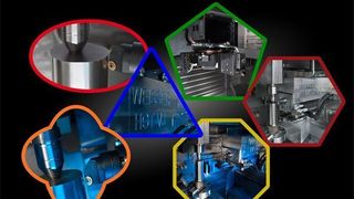 Bild 1: Das Fertigungszentrum mit Unrundbearbeitungseinheit ermöglicht die Herstellung ovaler und polygonaler Werkstückformen durch multifunktionale Bearbeitung. Bild: Weisser (Archiv: Vogel Business Media)