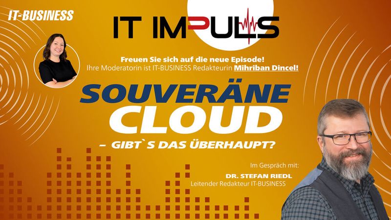Wie souverän ist die „souveräne Cloud“? Das besprechen Mihriban Dincel und Stefan Riedl in der neuen IT ImPuls-Podcastfolge.(Bild:  Carin Böhm)