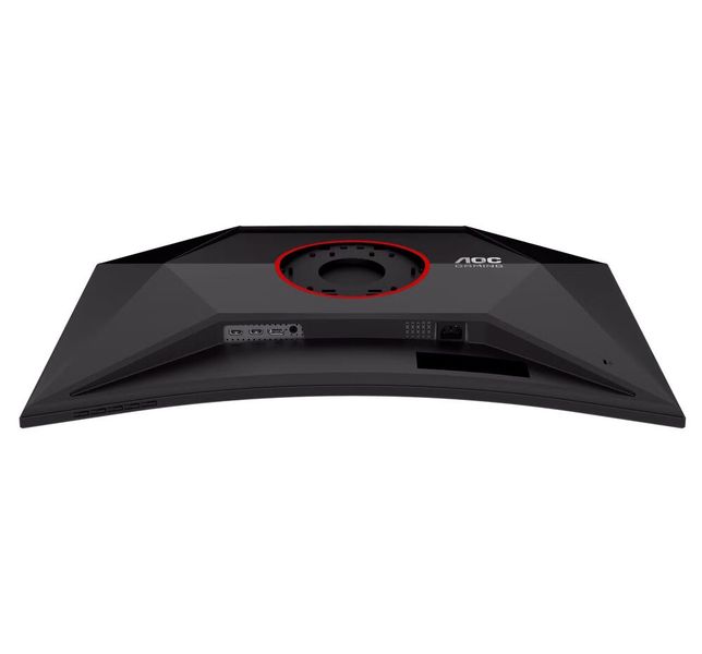 An Signaleingängen bietet der AOC Gaming CQ32G4ZA zweimal HDMI 2.0 und einen DisplayPort 1.4. (Bild: AOC)
