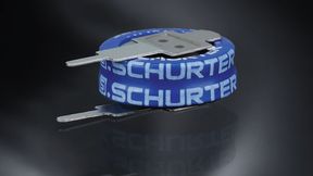 Knopfzellen-Superkondensatoren von Schurter speichern und liefern Energie extrem schnell und sind als horizontal montierbare Ausführung SCCA oder als vertikale Ausführung SCCC erhältlich.  (Bild: Schurter)