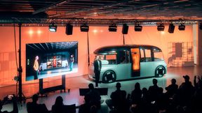 Mitte Februar haben die UE Studios das Self-Driving Urban E-Shuttle SUE der Öffentlichkeit vorgestellt. (Bild: UE | Studios/Maximilián Balázs)