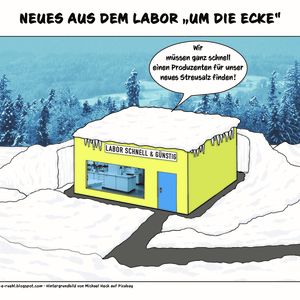 Übersicht unserer Bildergalerien (Comic: www.rainer-e-ruehl.blogspot.com) (Bild: LABORPRAXIS/Rühl)