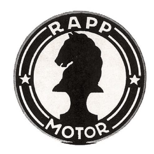 Die Firma BMW entstand aus der Firma Rapp Motorenwerke GmbH (1913–1917). Und deren Logo sah so aus... (BMW AG)