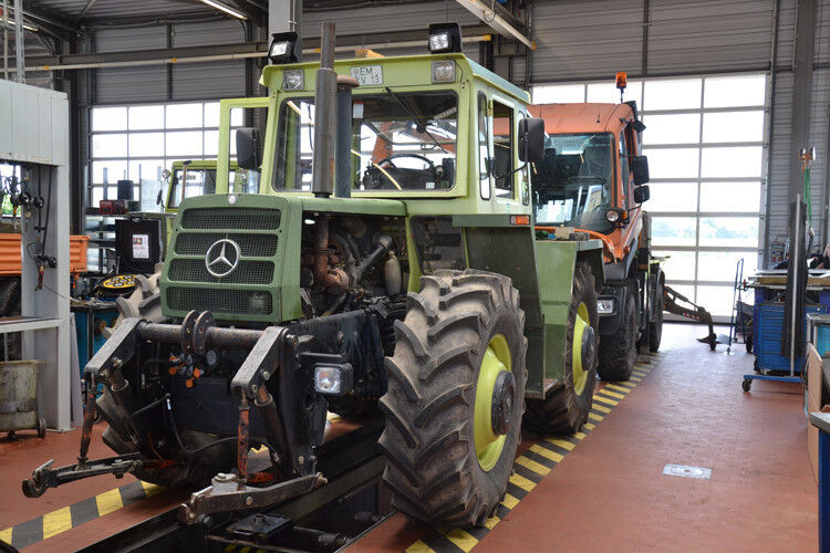 Der ursprüngliche Landmaschinenhandel Schmolck beschäftigt neben 26 Lkw-Monteuren auch Umweltmechaniker und ist so optimal aufgestellt für die Wartung von Baufahrzeugen und Maschinen aller Art. (Foto: Michel)