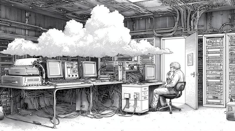 Das „KI frisst Software“-Narrativ heißt unter anderem, dass sich SaaS-Anbieter mit neuen Monetarisierungsmodellen beschäftigen müssen.(Bild:  Midjourney / KI-generiert)