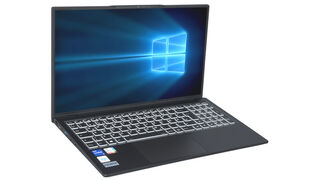The Aquado notebooks M1513-i5 and P1513-i7 are very compact for 15.6-inch devices. They still offer keyboards with separate numeric keypad and an extensive range of interfaces.
