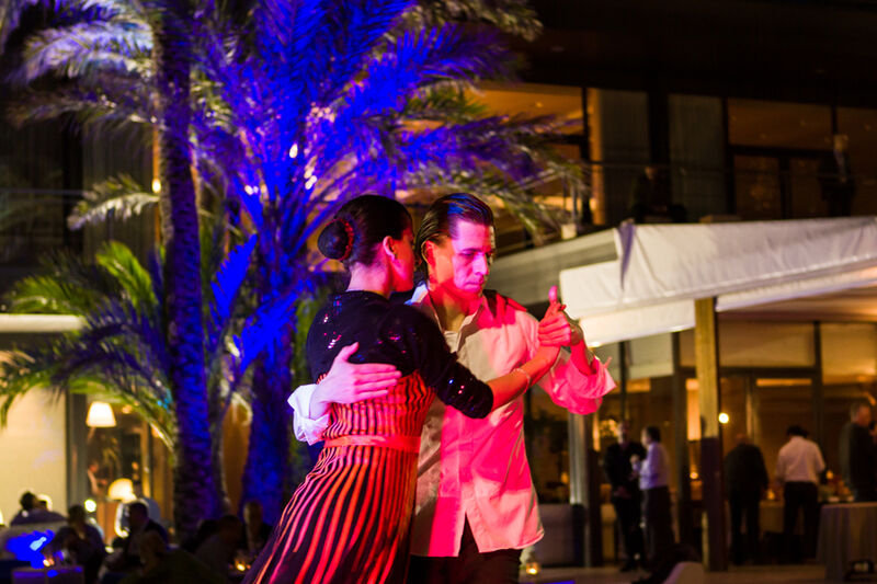 Professionelle Tangotänzer sorgten für spanisches Flair bei der Topical Night. (Archiv: Vogel Business Media)