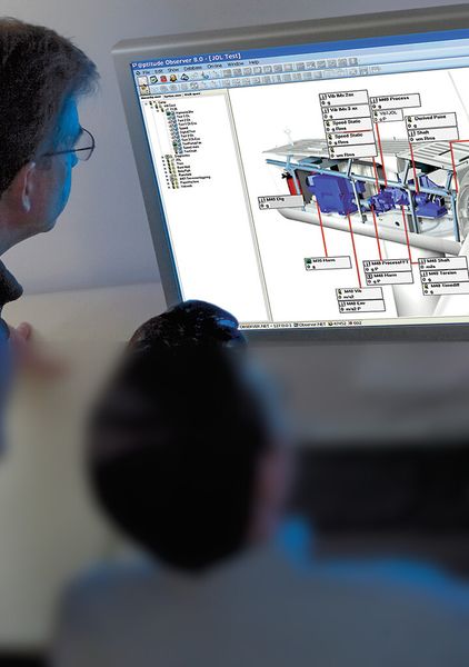 Reinschauen, obwohl man gar nicht vor Ort ist: Dank Fernwartung lassen sich Windkraft-Anlagen vom Schreibtisch aus überwachen und warten. (Bild: SKF)
