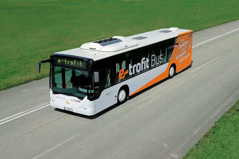 Das Unternehmen E-Trofit will konventionelle Dieselbusse zum Elektrofahrzeug umrüsten.  (E-Trofit)