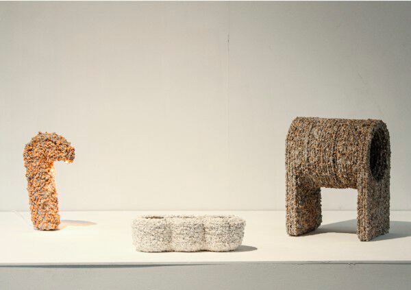 Rock Solid der HFG Karlsruhe zeigt ein neues 3D-Druck Verfahren zur Herstellung von Objekten aus 