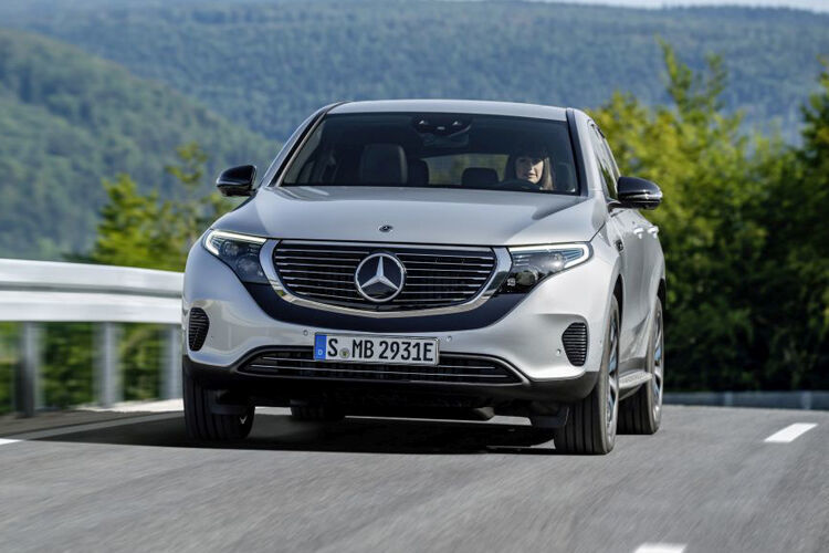 Der Mercedes-Benz EQC ist das erste rein batteriegetriebene SUV von Mercedes. (© Daimler AG)