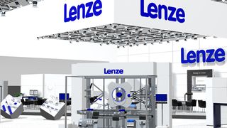 Lenze auf der Hannover Messe 2015 in Halle 14 Stand H20. (Bild: Lenze)