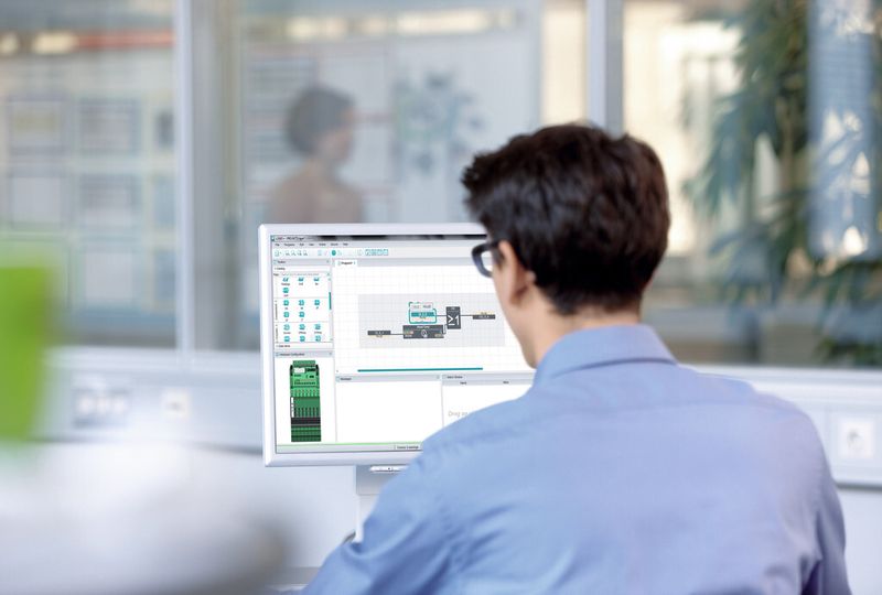 Die Wind-Power-Control Library umfasst im Grundlagen-Paket sämtliche Basisfunktionen, die der Anwender zur Betriebsführung einer Kleinwindenergieanlage benötigt (Bild: Phoenix Contact)