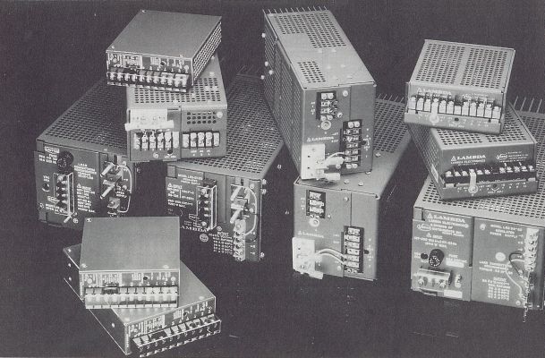 Bild 14: 1989 kommt die LRS-Serie auf den Markt – zu dieser Zeit eine der modernsten Industriestromversorgungen.  (TDK-Lambda)