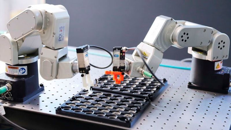 Auf dem Weg zur Batterie der Zukunft:

Um die Batterien der Zukunft zu entwickeln, haben Partner aus Wissenschaft und Industrie aus ganz Europa die Forschungsinitiative Battery 2030+ auf den Weg gebracht. Um zu lernen, wie sich bestimmte Materialien verhalten und wie sie eingesetzt werden müssen, um bestimmte Eigenschaften hervorzurufen, soll mit Battery 2030+ zunächst eine weltweit einzigartige Hochdurchsatzanlage (MAP, Materials Acceleration Platform) aufgebaut werden. Die Kombination von automatisierter Synthese, Charakterisierung und Materialmodellierung sowie Data-Mining-Techniken und KI in der Versuchsauswertung und -planung soll die Entwicklung von neuen Batteriematerialien entscheidend beschleunigen.
 (Daniel Messling, KIT)