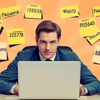 Die beliebteste Passwortwahl hat sich kaum geändert, während Cyberkriminelle immer ausgeklügeltere Methoden entwickeln, um in Konten und Daten einzudringen. (Bild: Canva / KI-generiert)