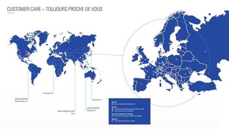 « Notre présence étendue sur le plan international a fait ses preuves pendant la pandémie » affirme Sandro Bottazzo, directeur général de Studer. (Studer)