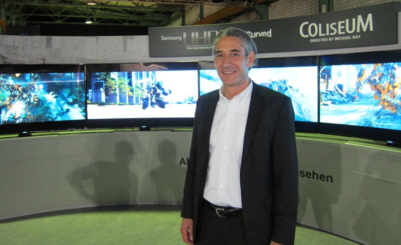 Mario Lang, Fortinet, hätte nichts gegen ein Coliseum bei sich zu Hause. ()