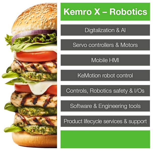 Komplettsystem: Die Steuerungsplattform «Kemro X Robotics» des österreichischen Herstellers Keba enthält eine Robotersteuerung, Bedienterminals, Software, Antriebstechnik und Sicherheitstechnik und somit sämtliche zum Ansteuern von Robotern benötigten Komponenten. (Bild: Keba)