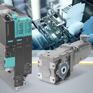 Siemens erweitert sein umfassendes Antriebsportfolio für Servoapplikationen um den Servogetriebemotor Simotics S-1FG1, der passgenau auf das Umrichtersystem Sinamics S120 abgestimmt ist. Die durchgängige Einbindung dieses Antriebssystems in Totally Integrated Automation (TIA) erlaubt eine einfache Projektierung und Inbetriebnahme.