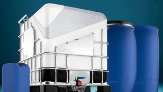 Schütz-Produkte der Green-Layer-Serie bestehen zu 30 Prozent aus hochqualitativem, naturfarbenem Recyclingmaterial eigener Produkte. (Bild: Schütz)