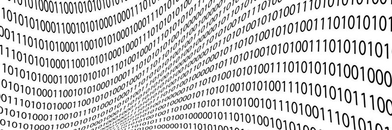 Beim Quantencomputer sind die Nullen und Einsen etwas schräg. Beim Quantencomputer sind die Nullen und Einsen etwas schräg.