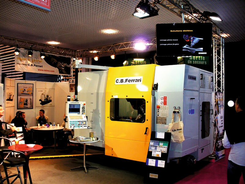 Stand d'exposant à Industrie Lyon 2011. (Image: ab3c)