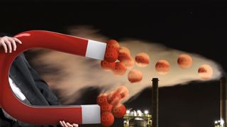 Wenn es denn so einfach wäre... tatsächlich erfordert Carbon capture mehr als einen großen Magneten (© industrieblick - Fotolia)