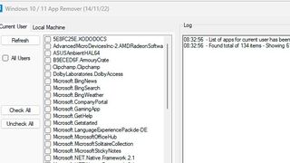 „Windows 10/11 App Remover“ entfernt Bloatware.  (Bild: Thomas Joos)