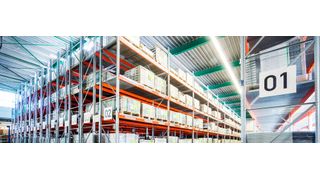 Die META MULTIBLOC Verschieberegalanlage mit bis zu 1400 Palettenstellplätzen. (META)