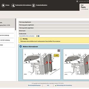 Einfach online zu nutzende Diagnose-, Wartungs-, Instandhaltungs- und Reparatur-Daten(Bild:  Solera/Autodata)