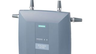 Siemens erweitert sein industrielles WLAN-Portfolio um die neuen 11ac-fähigen Client Module Scalance W1748 für die drahtlose Anbindung von Geräten mit Bedarf an hohen Bandbreiten. (Siemens)