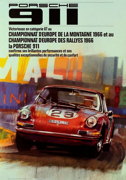 Auf Strecke und Straße zählte Porsche 1966 zu den schnellsten – Der 911 S startete als dynamischster deutscher Seriensportwagen. (Bild: Porsche)