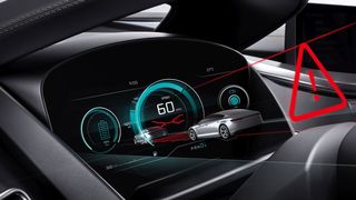 Durch die Tiefenwirkung sollen Boschs 3D-Displays dafür sorgen, dass Informationen schneller erfasst werden als auf herkömmlichen Bildschirmen.  (Bosch)