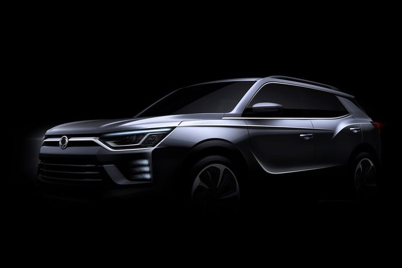 Charakterlinien in der Front und den Flanken sorgen zusammen mit einem neuen Design von Kühlergrill und Scheinwerfern für ein dynamisches Erscheinungsbild. (Bild: Ssangyong)