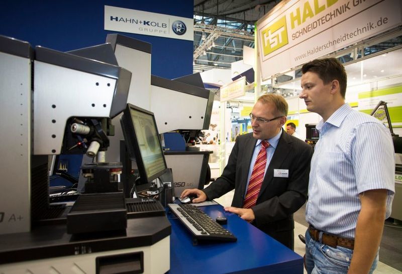Reflet en image du salon AMB en 2012. (Messe Stuttgart)