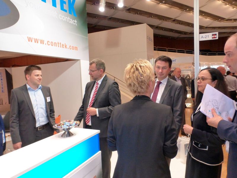 Impressionen der Stanztec 2016 in Pforzheim. (Finus)