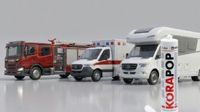 Modern adhesives and sealants enable stable, tight, and economical connections in special vehicle construction – from vehicle structure to interior fittings to repairs. (Source: Ruderer)