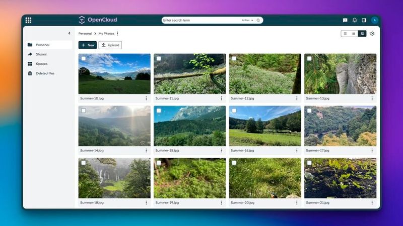 Das Open-Source-Projekt OpenCloud bietet eine sichere und private Möglichkeit, Dateien zu speichern, darauf zuzugreifen und sie zu teilen.(Bild:  OpenCloud)