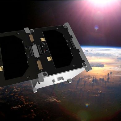 Rapid.Tech 3D 2026 is increasingly dedicated to the topics of aerospace and defence - or "defence" for the British tongue. The company German Orbital Systems, for example, will be there with 3D-printed, foldable solar panels for satellites. (Source: German Orbital Systems)