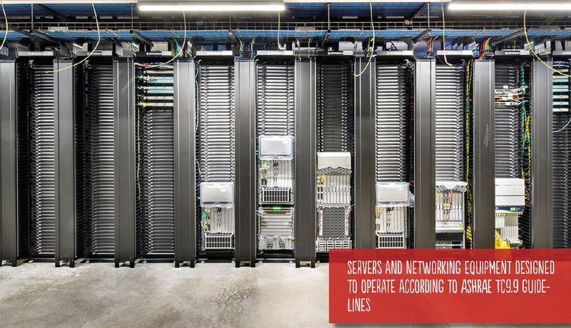 Abbildung 10: Beim Bau des Rechenzentrums wurden die ASHRAE-Empfehlungen beherzigt. (Bild: Rackspace)