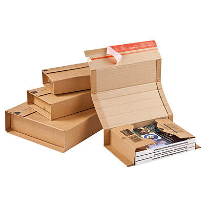 Dinkhauser stellt seine Verpackungen vor, von unbedruckten Wellpappkartons über flexobedruckte Transportverpackungen und Versandverpackungen mit Selbstklebeverschluss bis zu offsetbedruckten Faltschachteln, offsetkaschierten Verpackungen und Displays. (Logimat)