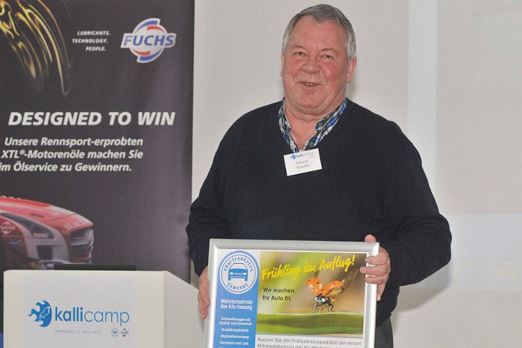 Klaus H. Winkler von der Kfz-Innung Baden-Baden erläuterte das Wechselrahmen-Konzept der Innung. (Foto: Zietz)