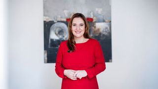 Manja Schüle, Brandenburgs Wissenschaftsministerin, über ChatGPT: „Manchmal behauptet es auch schlicht Unsinn“ (Bild: Karoline Wolf)