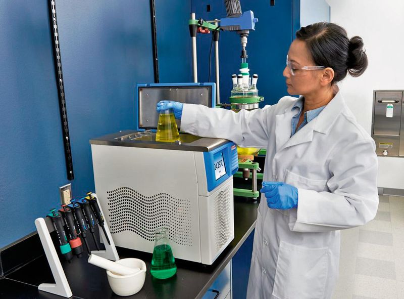 Abb.2: Für interne Applikationen sind Anforderungen wie die Größe des Bades oder spezielles Zubehör wichtig. (Bild: Thermo Fisher Scientific)