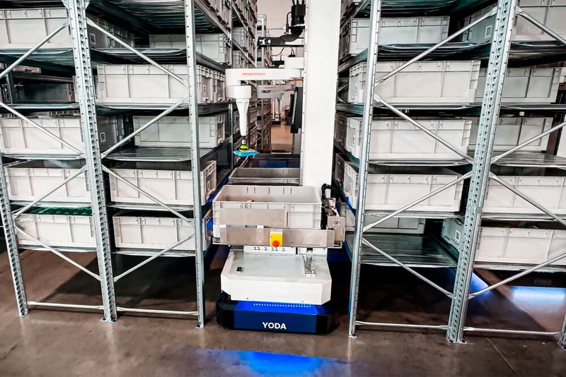 Patentierter Brightpick-Autopicker des Start-ups Brightpick. (Bild: Brightpick)