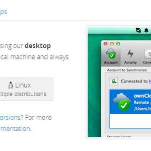 Der OwnCloud-Client steht für Windows, Linux und Mac OS zur Verfügung.