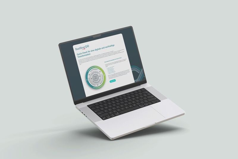 20-minute check for digitalization and sustainability: A new tool makes transformation measurable.(Image: it's OWL)